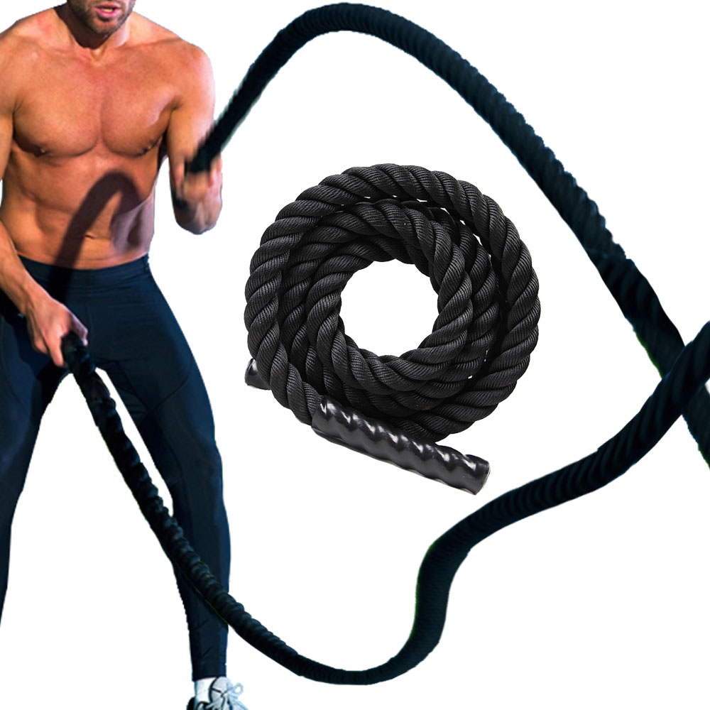 Home Gym Workout - Cuerda de Entrenamiento Poly Dacron Battle