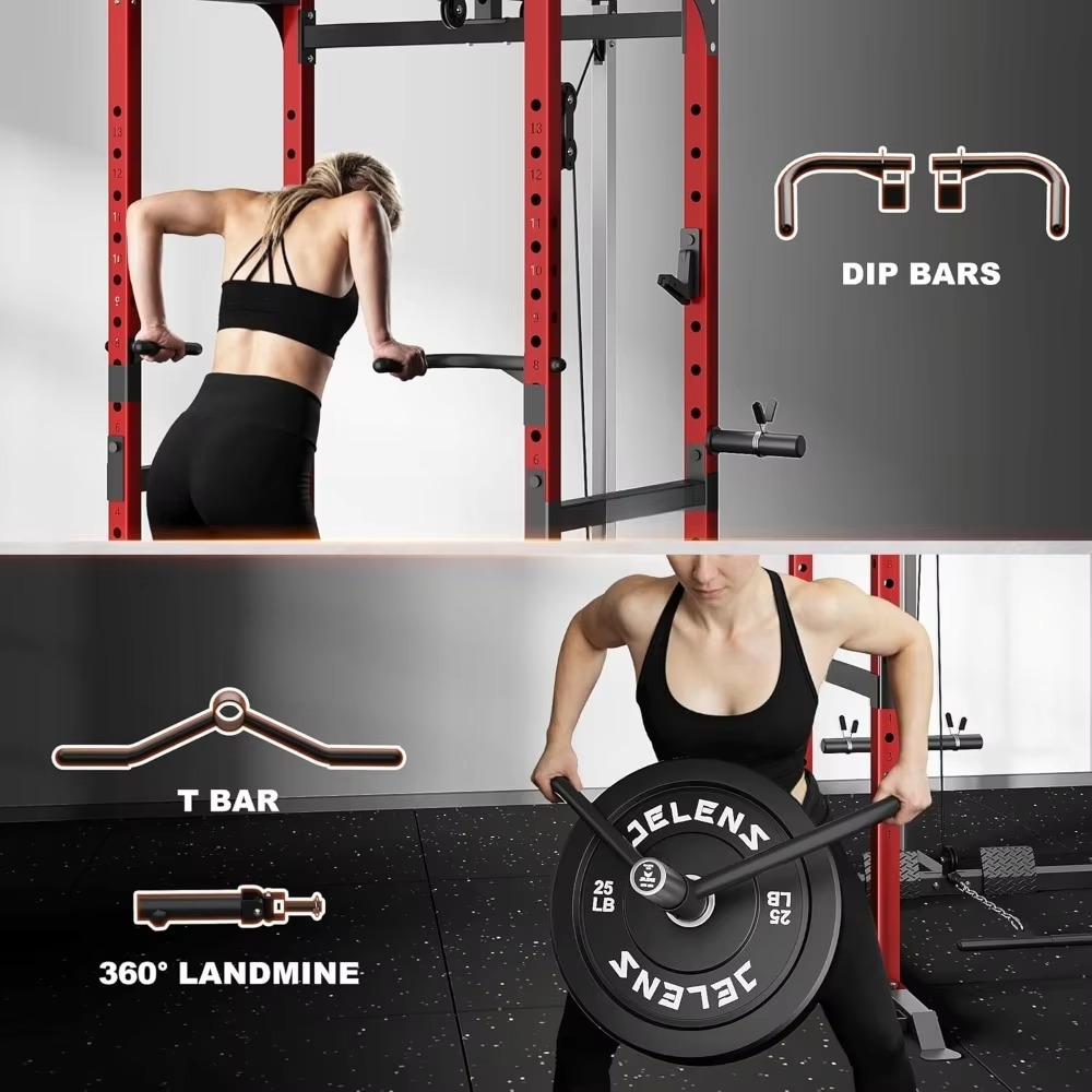 S21 Power Cage, Rack Multifunc - Home Gym Cable reseña y precio