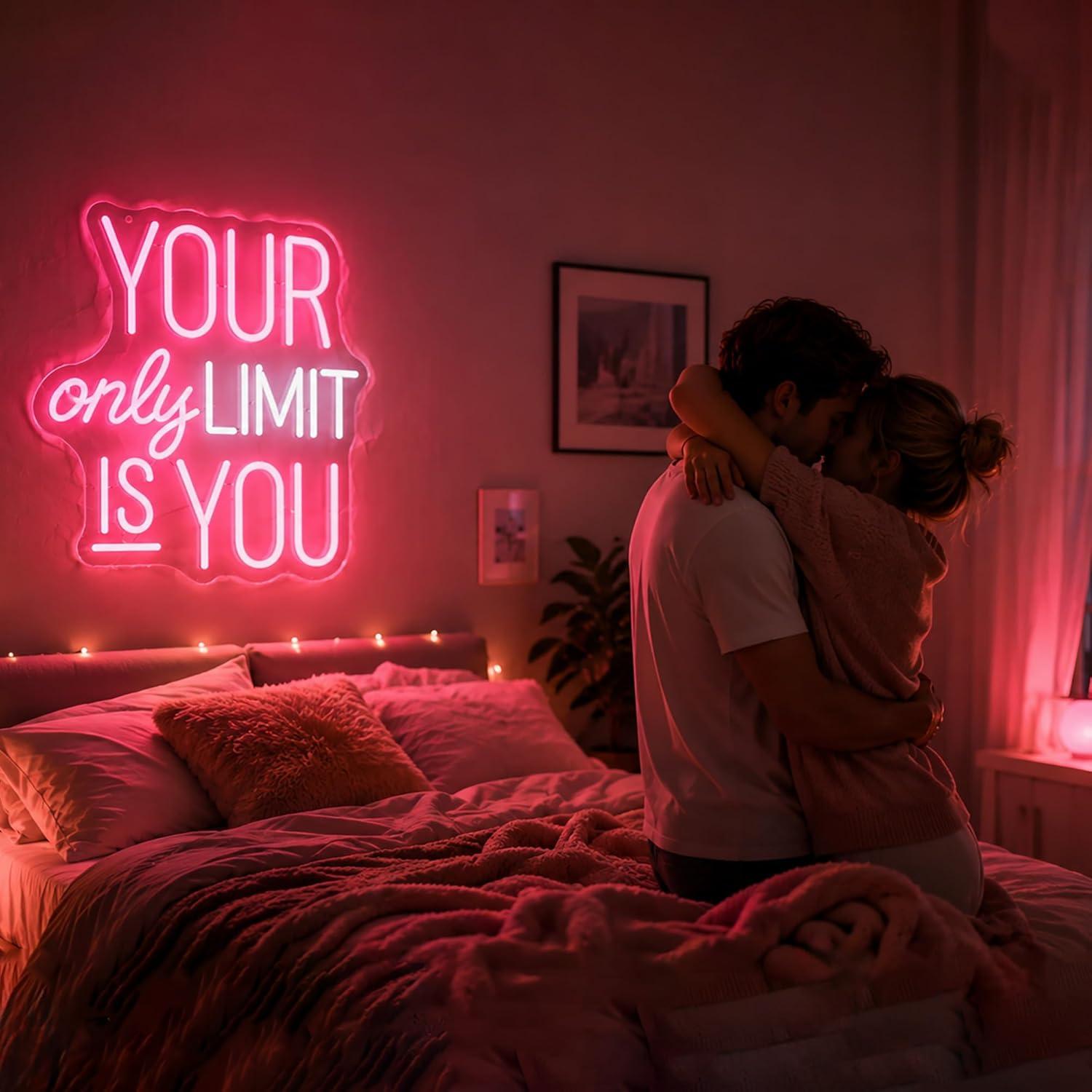 Letrero de Neón con la Frase ' - Home Gym Neon Sign reseña y precio