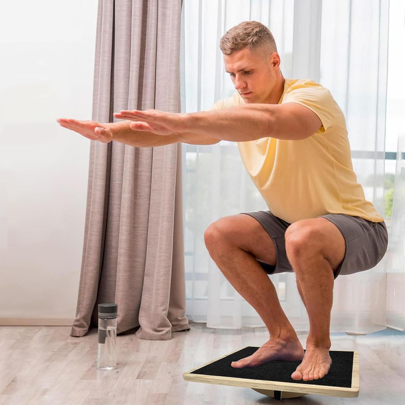 Tabla de equilibrio de madera  - Wobble Board Balance reseña y precio