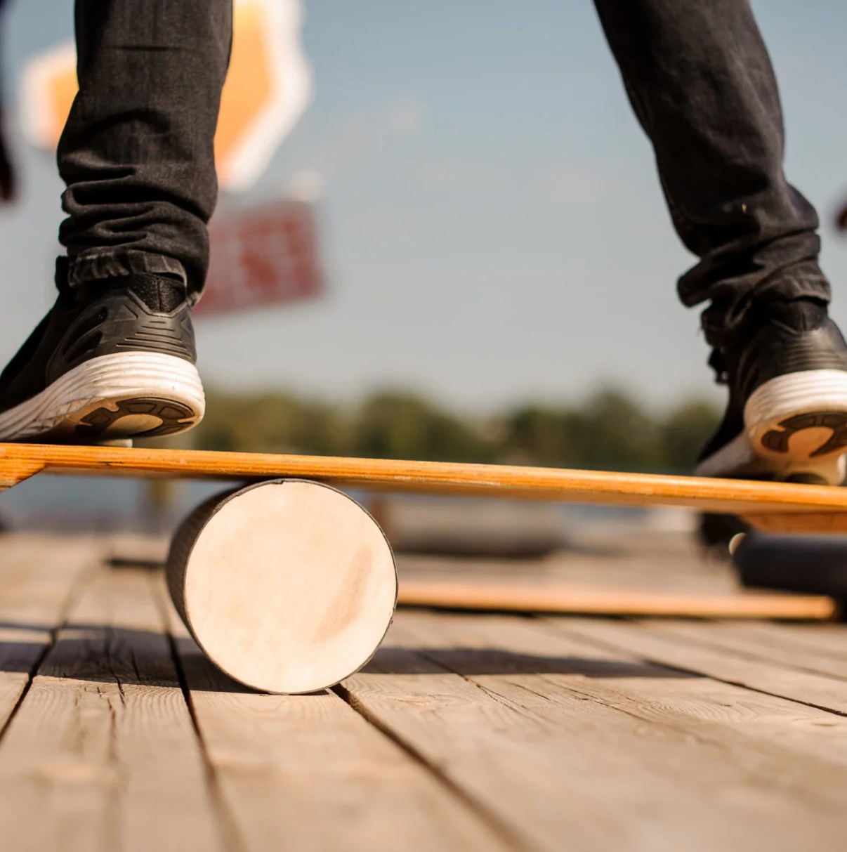 Tabla de Equilibrio de Madera  - Wobble Board Balance reseña y precio