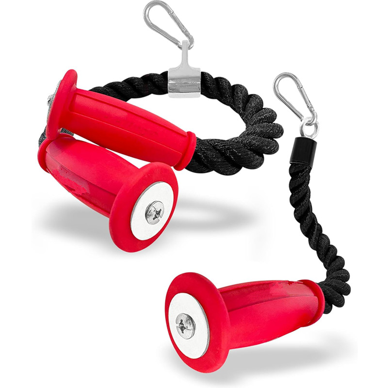 Cuerdas ergonómicas para tríce - Home Gym Cable reseña y precio