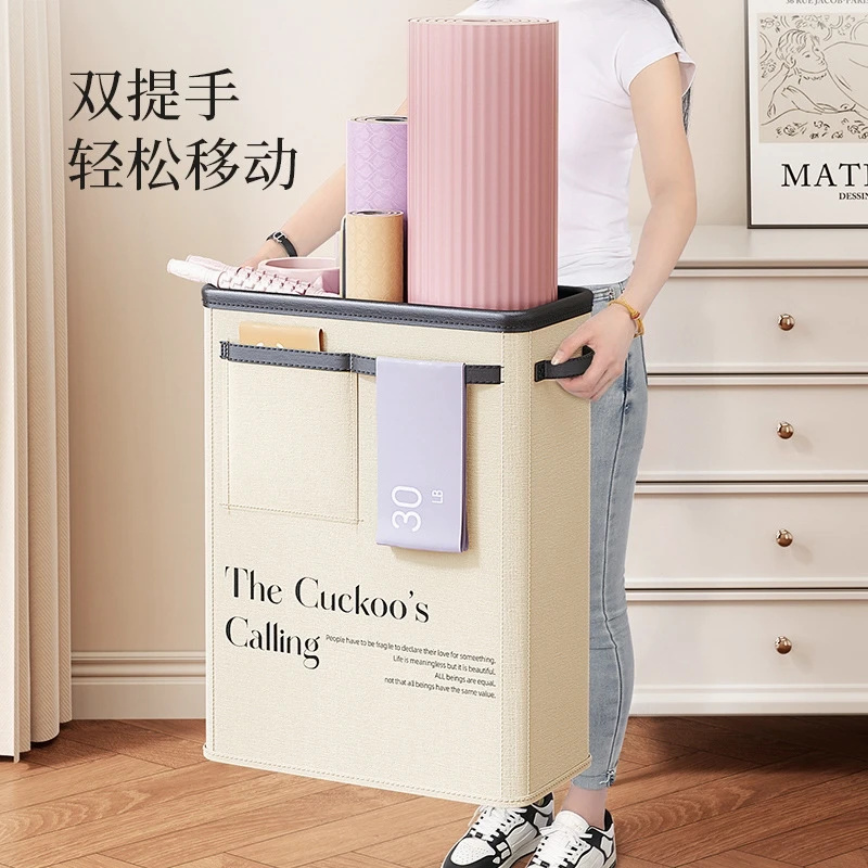 Caja de almacenamiento de yoga - Home Gym Yoga Mat Storage reseña y precio