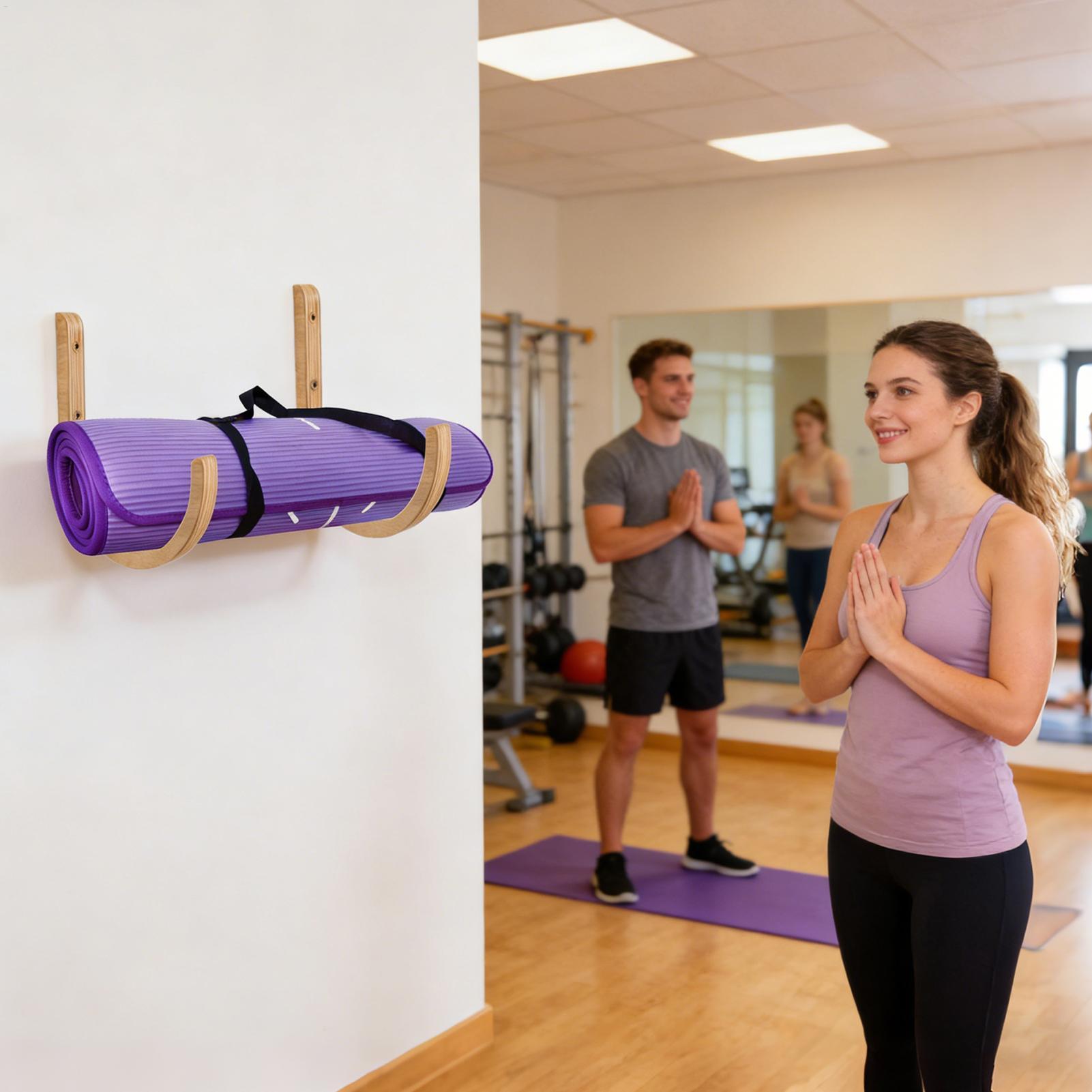 Estante de almacenamiento para - Home Gym Yoga Mat Storage reseña y precio