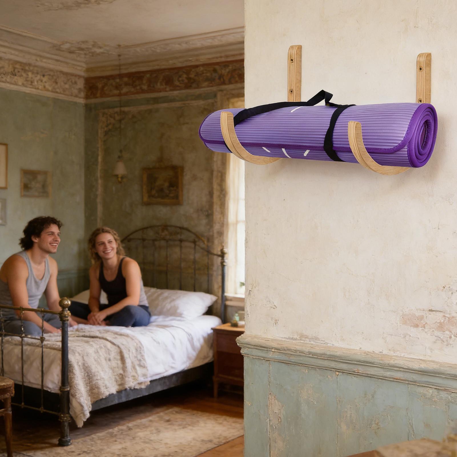 Estante de almacenamiento para - Home Gym Yoga Mat Storage reseña y precio