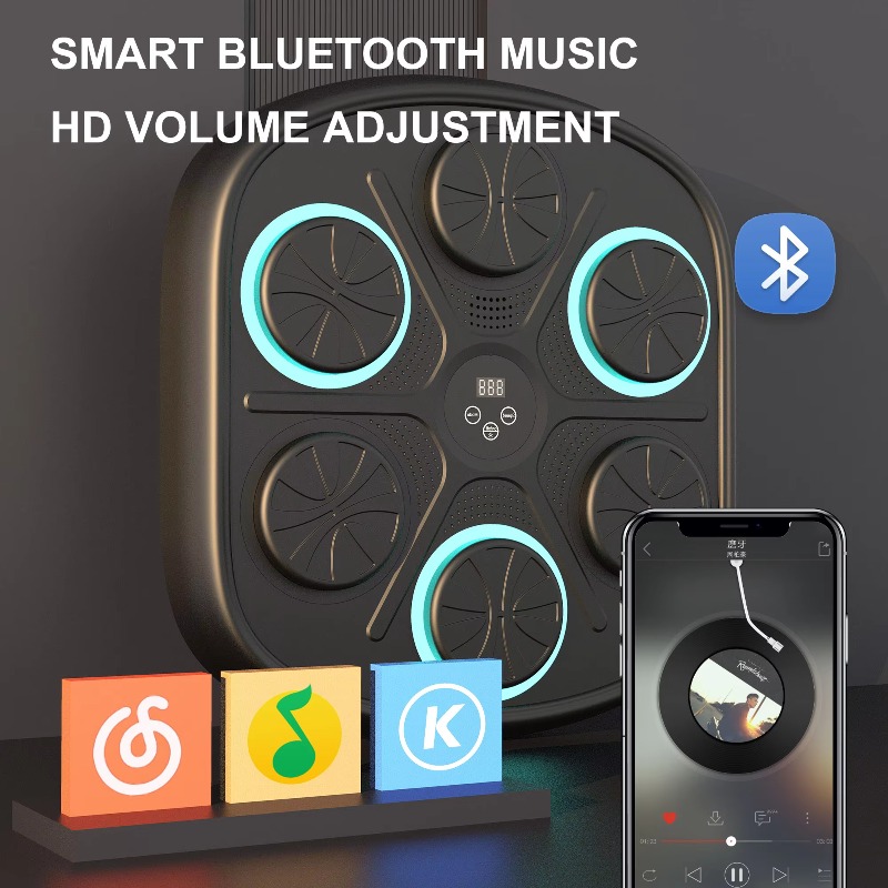 Máquina de boxeo de música int - Home Gym Machine reseña y precio