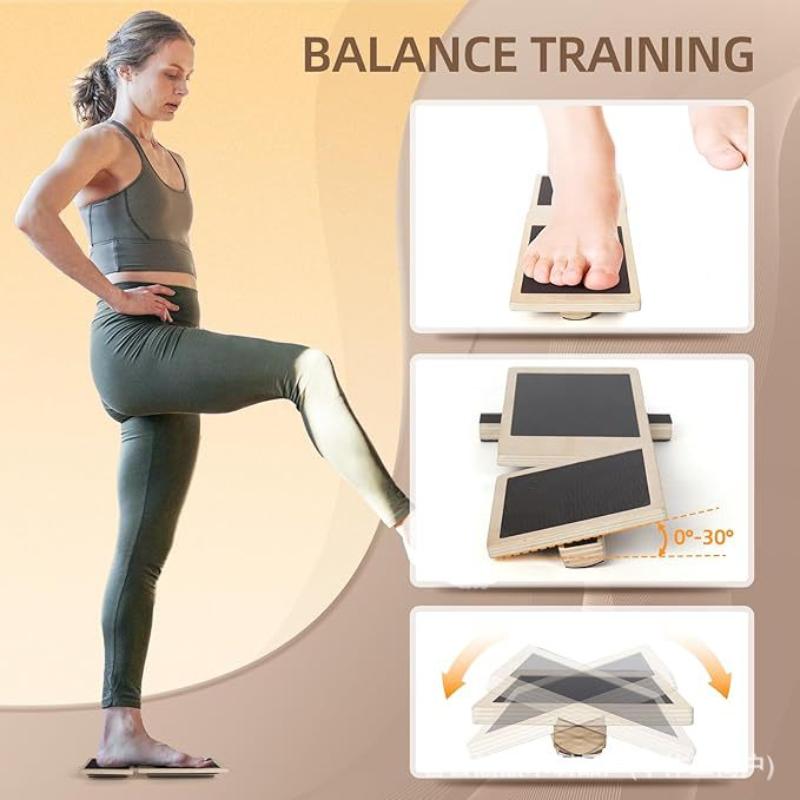 Tabla de Equilibrio de Madera  - Wobble Board Balance reseña y precio