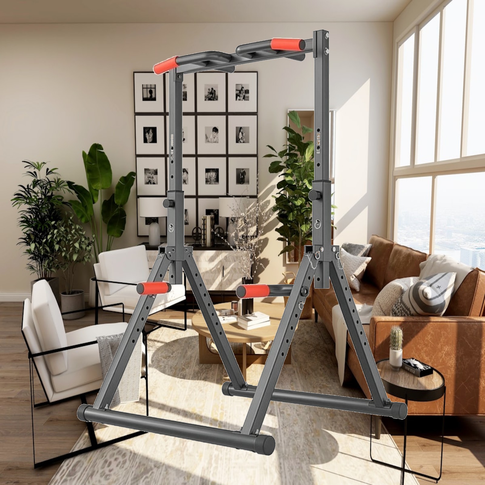 Barra de dominadas ajustable p - Home Gym Workout reseña y precio