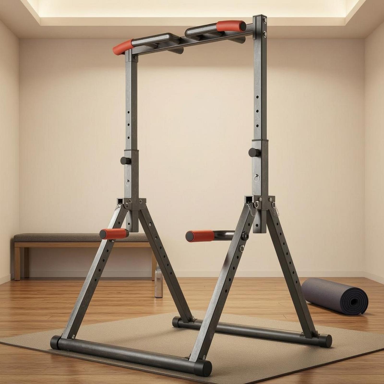Barra de dominadas ajustable p - Home Gym Workout reseña y precio