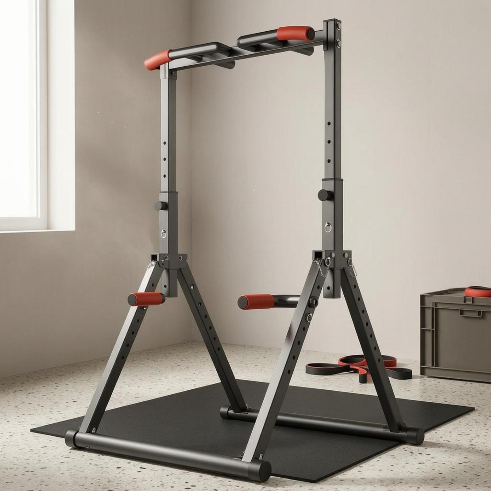 Barra de dominadas ajustable p - Home Gym Workout reseña y precio