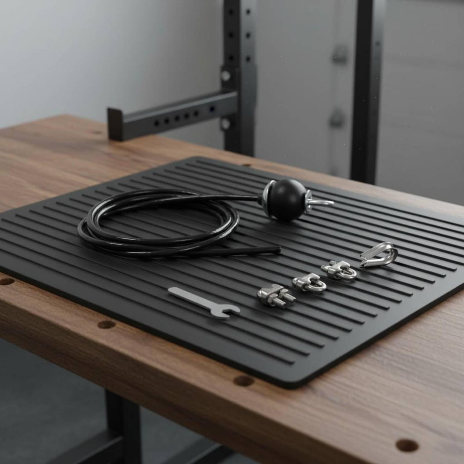 Cable de polea ajustable de ac - Home Gym Machine reseña y precio
