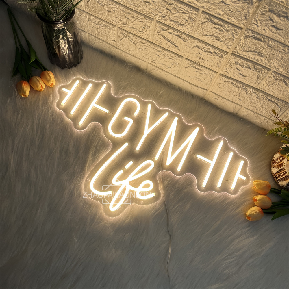 Letreros de neón para gimnasio - Home Gym Neon Sign reseña y precio