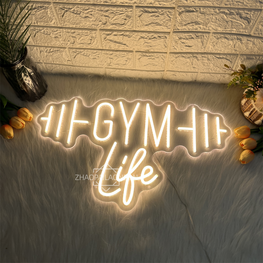 Letreros de neón para gimnasio - Home Gym Neon Sign reseña y precio
